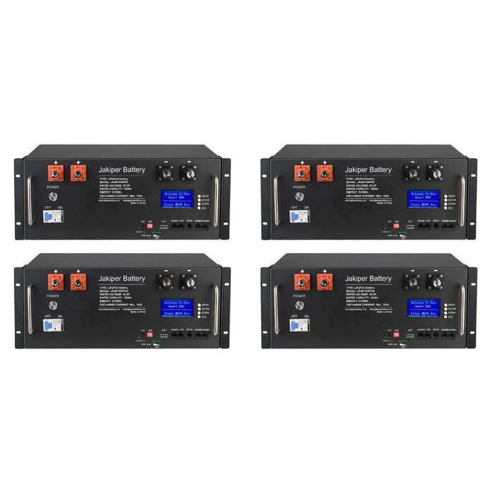 Jakiper [PRO] Lithium Battery | 48V / 100Ah | 5,120wH / 5.12KwH Server Rack Battery