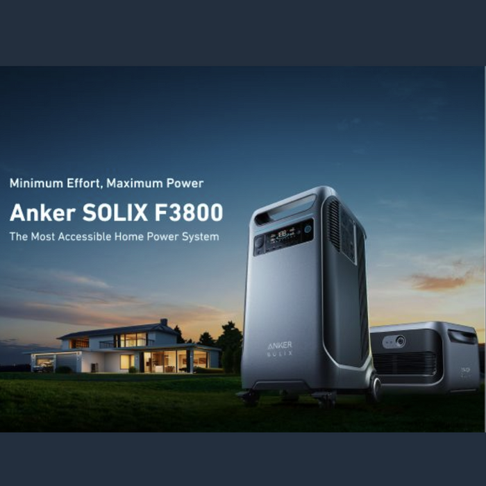 Anker SOLIX F3800 Expansion Battery | Add 3.84kWh Per Pack | Expand Up to 26.9kWh | 10-Year Lifespan | 5-Year Warranty