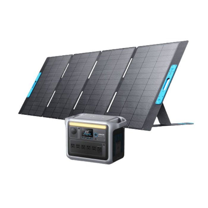 Anker SOLIX C1000X 1056Wh / 1800W Portable Power Station + Choose Your Custom Bundle | Complete Solar Kit