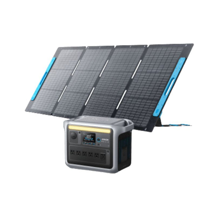 Anker SOLIX C1000X 1056Wh / 1800W Portable Power Station + Choose Your Custom Bundle | Complete Solar Kit