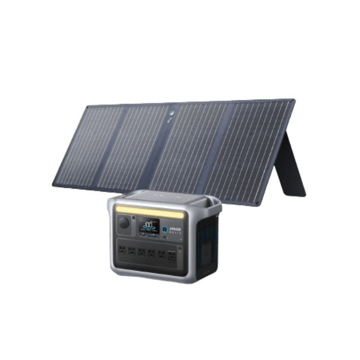 Anker SOLIX C1000X 1056Wh / 1800W Portable Power Station + Choose Your Custom Bundle | Complete Solar Kit