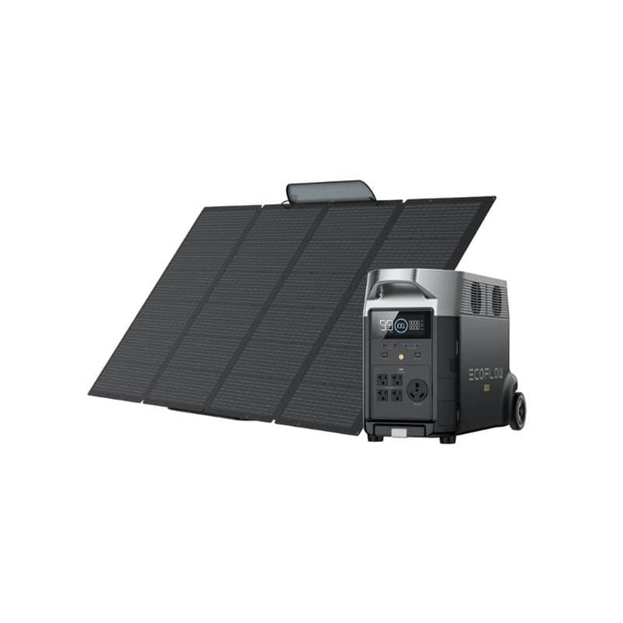 EcoFlow DELTA [PRO] Portable Power Station 3,600wH / 3,600W Portable Power Station Setup + Choose Your Custom Bundle Option | Complete Solar Kit