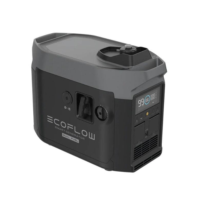 EcoFlow Smart Generator (Dual Fuel) 1,600W-1,800W Output | 5.4kWh / 20kWh Capacity | Propane or Gas