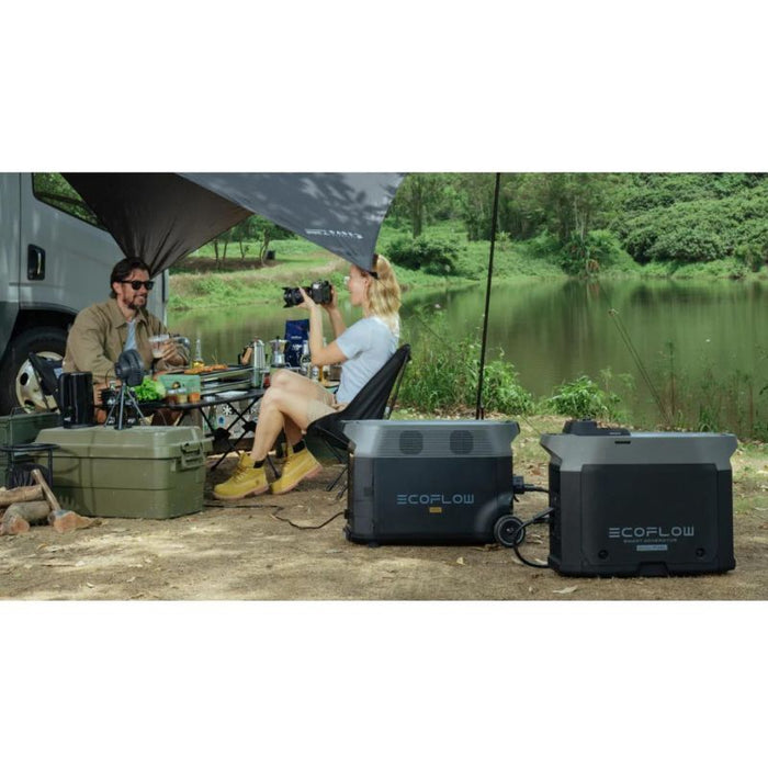 EcoFlow Smart Generator (Dual Fuel) 1,600W-1,800W Output | 5.4kWh / 20kWh Capacity | Propane or Gas