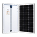 MEGA 100 Watt Monocrystalline Solar Panel | Best 12V Panel for VAN RVs and Off-Grid | 25-Year Output Warranty | UL Certified