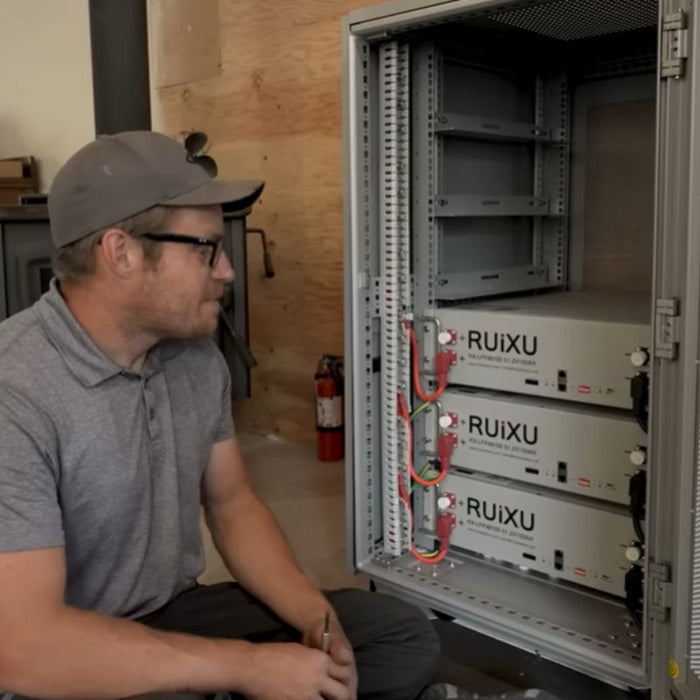 RX-LFP48100 | 19" Rack Mounted 3U Battery Module | UL1973 Certified | UL9540 Pending