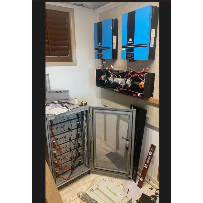 RX-LFP48100 | 19" Rack Mounted 3U Battery Module | UL1973 Certified | UL9540 Pending