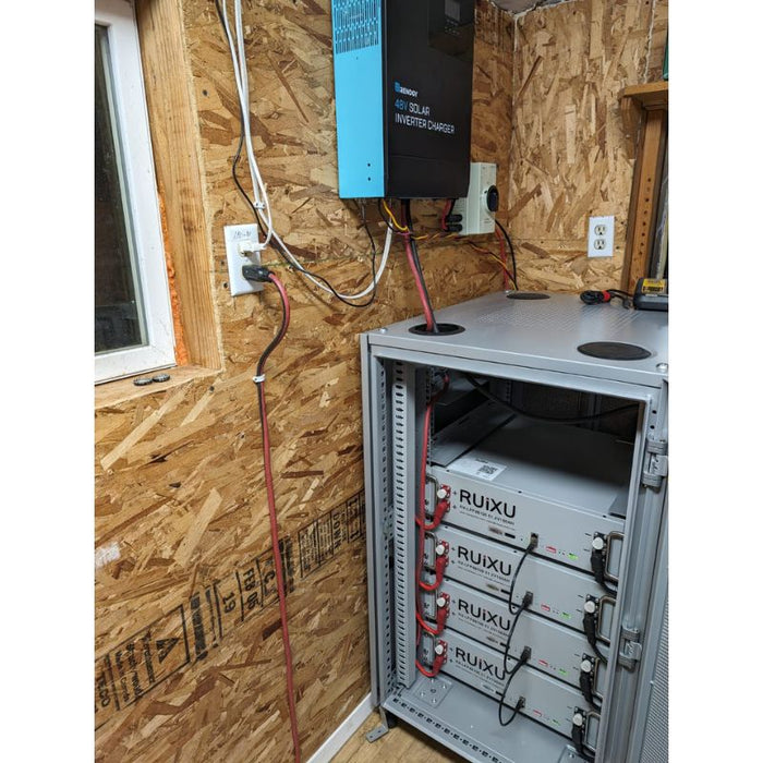 RX-LFP48100 | 19" Rack Mounted 3U Battery Module | UL1973 Certified | UL9540 Pending
