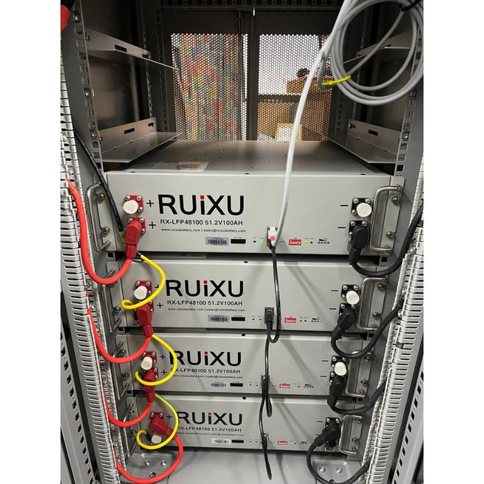 RX-LFP48100 | 19" Rack Mounted 3U Battery Module | UL1973 Certified | UL9540 Pending