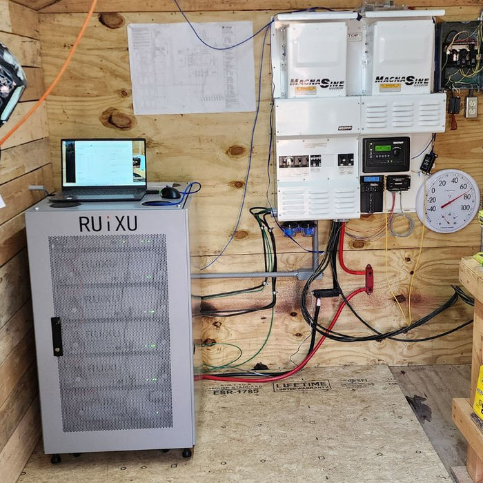 RX-LFP48100 | 19" Rack Mounted 3U Battery Module | UL1973 Certified | UL9540 Pending