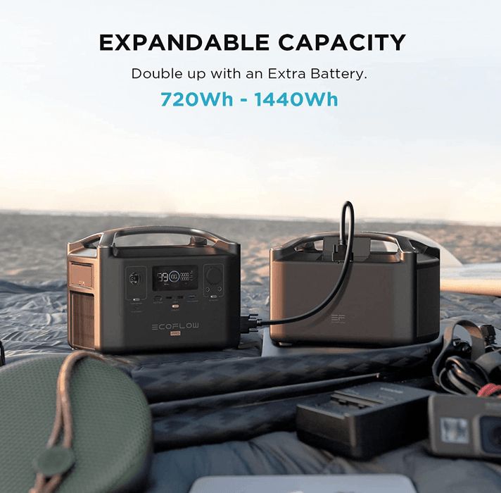 EcoFlow River [PRO] 720wH / 600W Portable Solar Power Station / Solar Generator