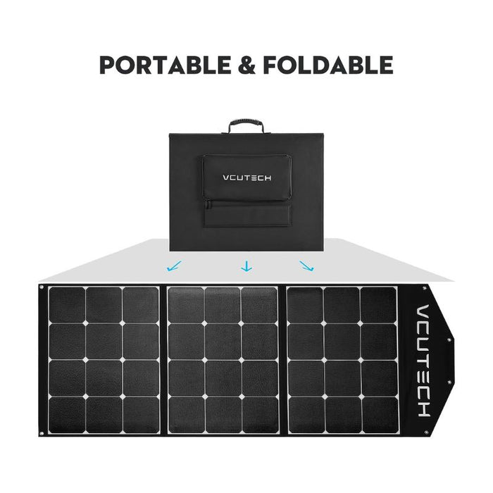 VCUTECH 200W Foldable Solar Panel