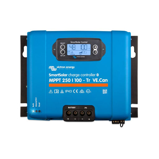 Victron Energy SmartSolar MPPT 250V 100 Amp 12/24/48-Volt Solar Charge Controller [Bluetooth]