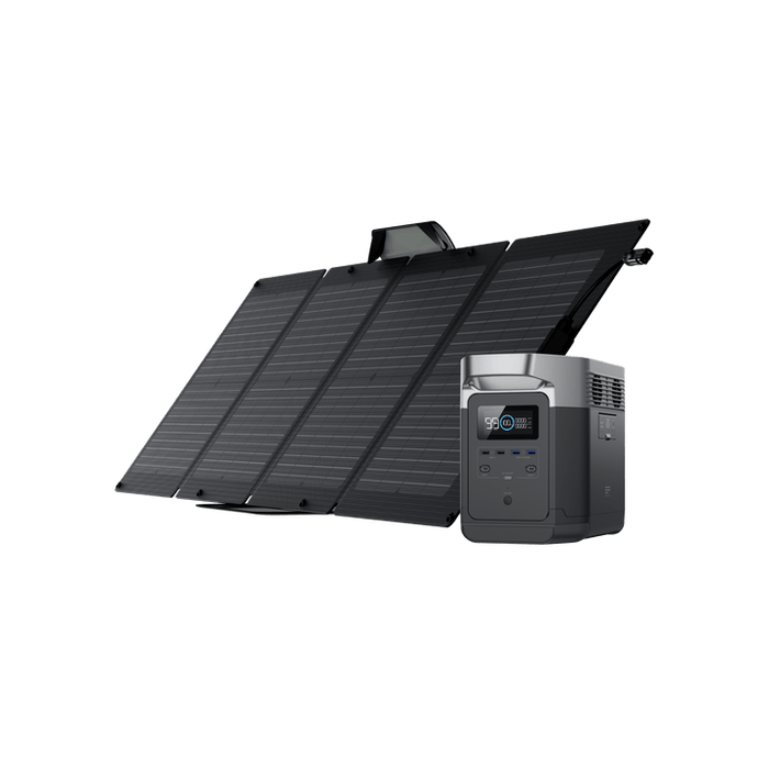 EcoFlow Delta 1800W / 1300Wh Portable Power Station + Choose Your Custom Bundle | Complete Solar Kit