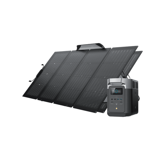 EcoFlow DELTA 2 Portable Power Station Solar Kits + Choose Your Custom Bundle | Complete Solar Kit