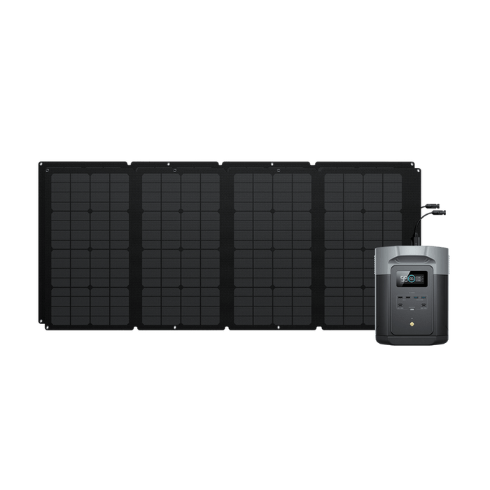 Ecoflow Delta 2 Max 160W Portable Solar Panel | ShopSolar