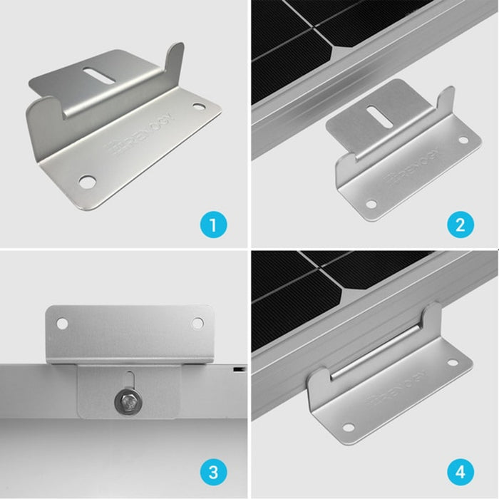 Solar Panel Mounting Z Brackets