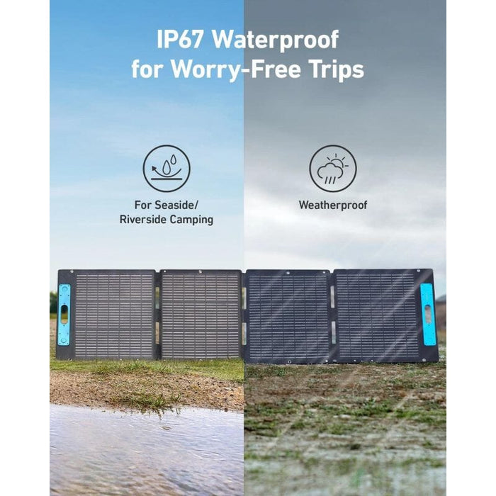 Anker 531 Portable Solar Panel [200 Watts] IP67 Waterproof | 23% Higher Energy Conversion Efficiency | Only for 767 Powerhouse - ShopSolar.com