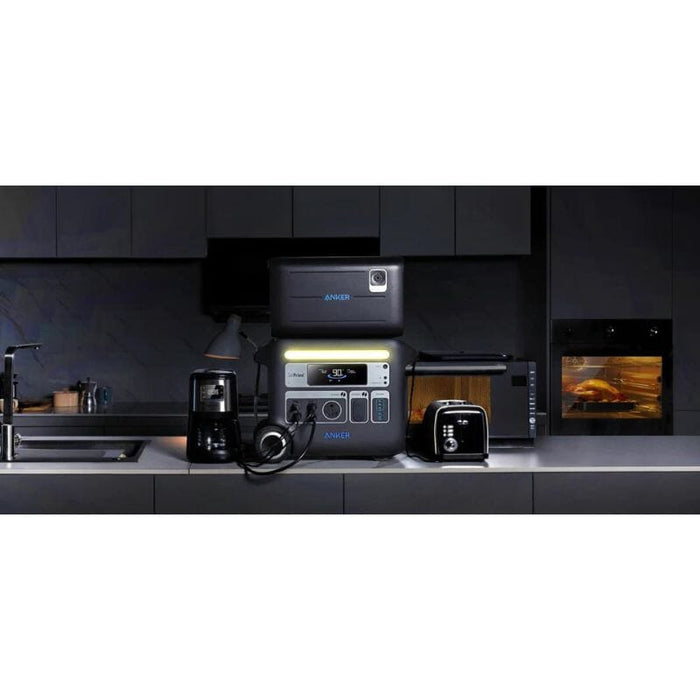 Anker SOLIX F2000 [PowerHouse 767] - 2,048Wh / 2,400W Portable Power Station + Choose Your Custom Bundle | Complete Solar Kit - ShopSolar.com