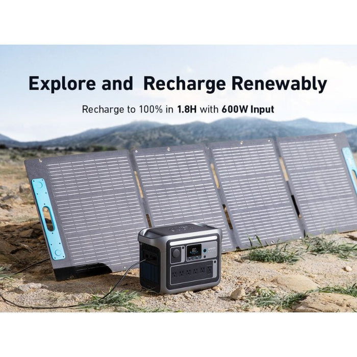 Anker SOLIX C1000X 1056Wh / 1800W Portable Power Station + Choose Your Custom Bundle | Complete Solar Kit - ShopSolar.com