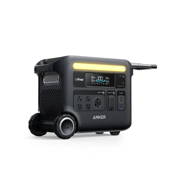 Anker Solix F2600 2,560Wh / 2,400W Portable Power Station + Choose Your Custom Bundle | Complete Solar Kit - ShopSolar.com