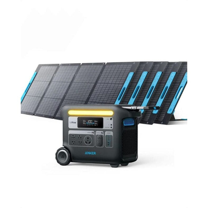 Anker SOLIX F2000 [PowerHouse 767] - 2,048Wh / 2,400W Portable Power Station + Choose Your Custom Bundle | Complete Solar Kit - ShopSolar.com