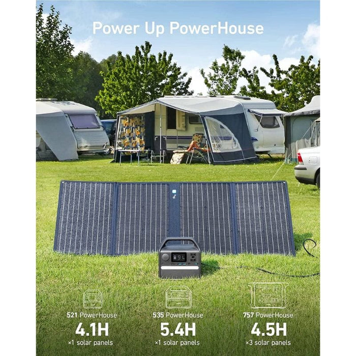 Anker 625 Portable Solar Panel [100 Watts] Compatible with Powerhouse 256Wh, 512Wh, & 1229Wh - ShopSolar.com