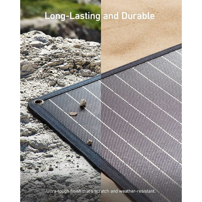 Anker 625 Portable Solar Panel [100 Watts] Compatible with Powerhouse 256Wh, 512Wh, & 1229Wh - ShopSolar.com