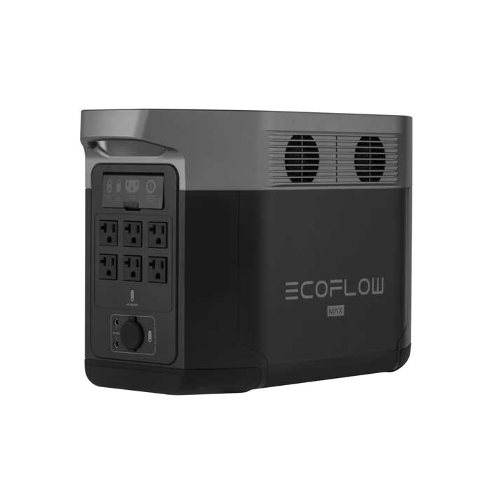 EcoFlow DELTA MAX 2,400W / 2,016Wh Portable Power Station | 2-Year Warranty - ShopSolarKits.com