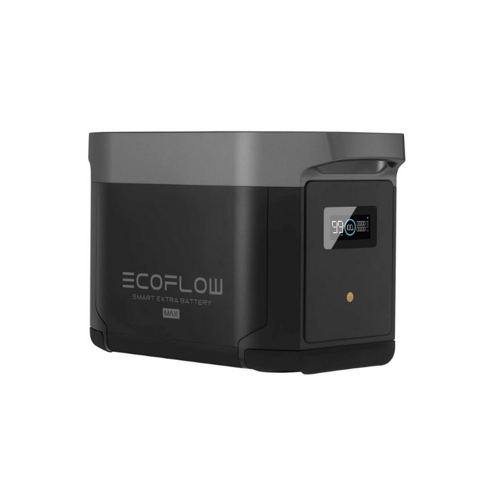 EcoFlow Delta MAX [Smart Expansion Battery] | + 2,016wH | 40lbs | Connect up to 2 per Delta MAX