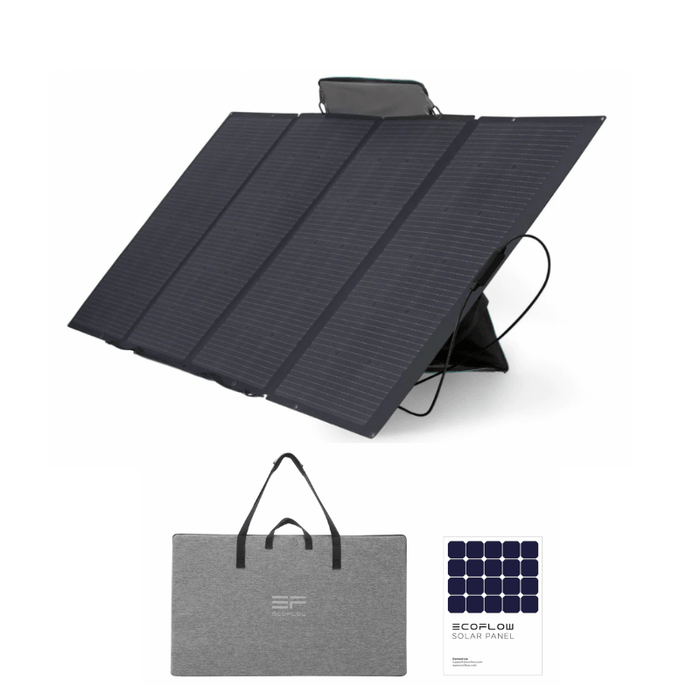 EcoFlow 400W Folding Solar Panel | Monocrystalline Silicon | 35 lbs - ShopSolarKits.com