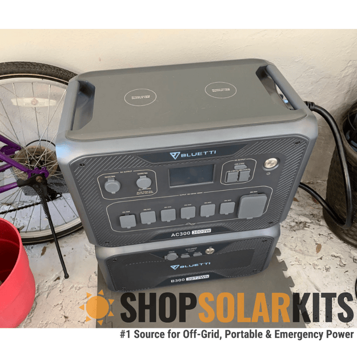 Bluetti AC300 Base Unit | Expandable Solar Power Station | No Battery Inside