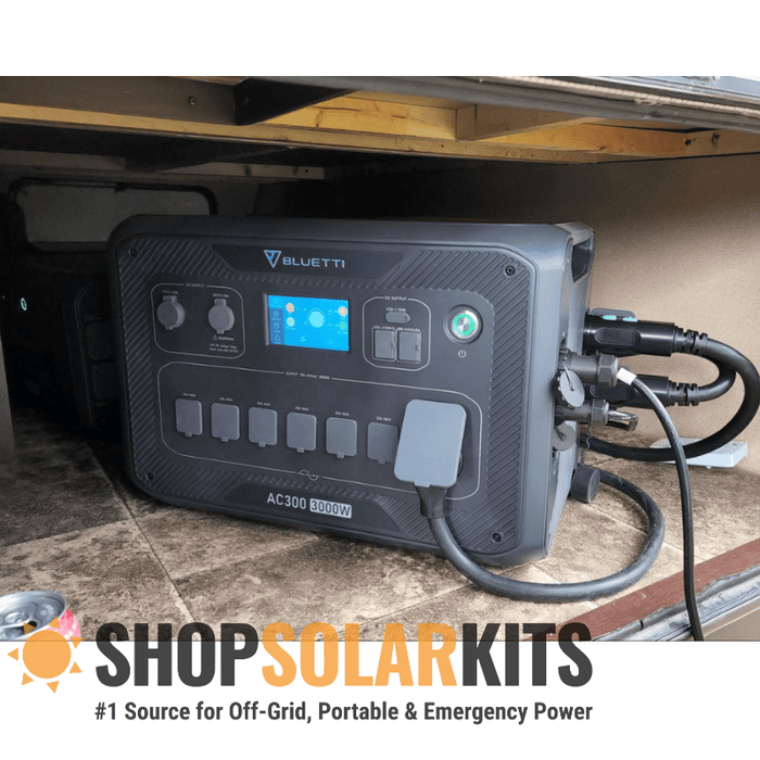 Bluetti AC300 Base Unit | Expandable Solar Power Station | No Battery Inside